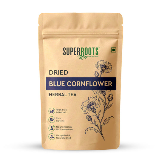 Blue Cornflower Herbal Tea | Naturally Dried Leaves