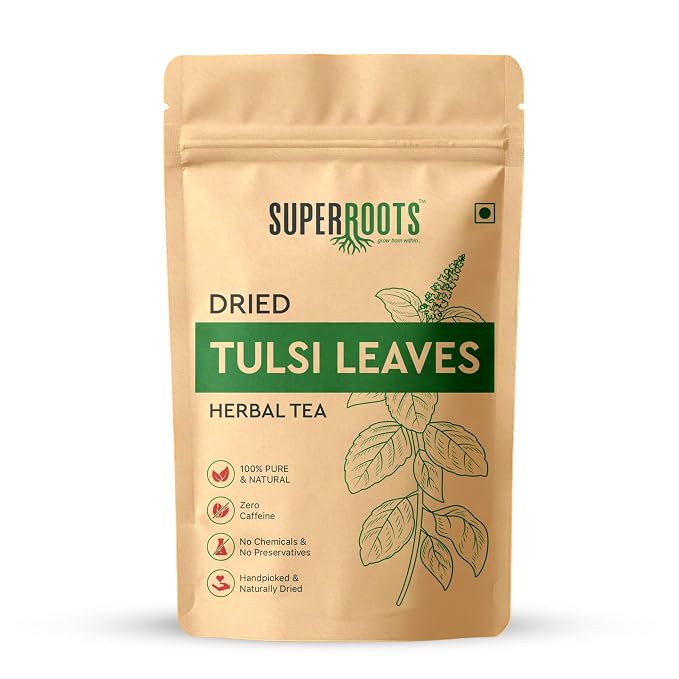 Tulsi Herbal Tea | Naturally Dried Leaves